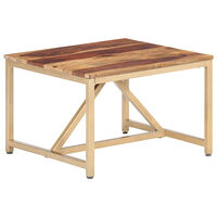 vidaXL Sidobord 60x60x40 cm massivt trä