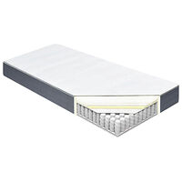 vidaXL Resårmadrass 200x90x20 cm
