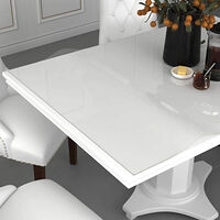 vidaXL Bordsskydd genomskinligt 100x60 cm 2 mm PVC