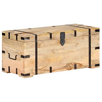 vidaXL Kista 90x40x40 cm massivt mangoträ