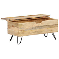 vidaXL Kista 90x40x45 cm massivt mangoträ