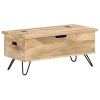 vidaXL Kista 90x40x45 cm massivt mangoträ