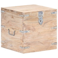 vidaXL Kista 40x40x40 cm massivt akaciaträ