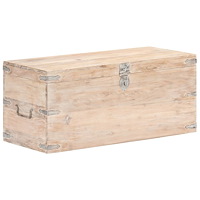 vidaXL Kista 90x40x40 cm massivt akaciaträ
