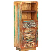 vidaXL Högskåp 45x32x110 cm massivt återvunnet trä