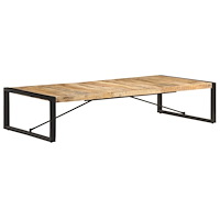 vidaXL Soffbord 180x90x40 cm grovt mangoträ