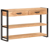 vidaXL Skänk 120x30x75 cm massivt akaciaträ