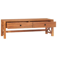 vidaXL Tv-bänk 140x40x45 cm teak