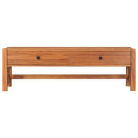 vidaXL Tv-bänk 140x40x45 cm teak