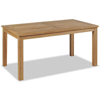 vidaXL Soffbord teak 90x50x45 cm