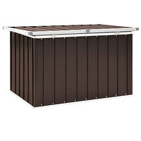 vidaXL Dynbox brun 109x67x65 cm
