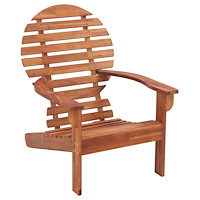 vidaXL Adirondackstol massivt akaciaträ