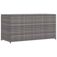 vidaXL Dynbox grå 120x50x60 cm konstrotting