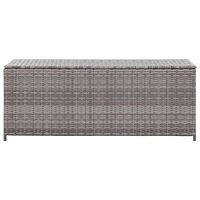 vidaXL Dynbox grå 150x50x60 cm konstrotting