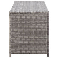 vidaXL Dynbox grå 150x50x60 cm konstrotting