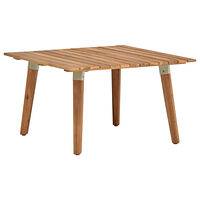 vidaXL Trädgårdsbord 60x60x36 cm massivt akaciaträ