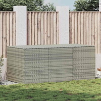 vidaXL Dynbox konstrotting 180x90x70 cm grå