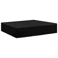 vidaXL Överdrag för trädgårdsmöbler 12 öljetter 250x250x70 cm