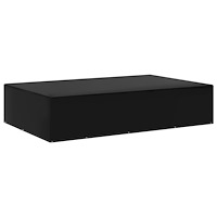 vidaXL Överdrag för trädgårdsmöbler 12 öljetter 325x205x70 cm