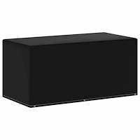vidaXL Överdrag för trädgårdsmöbler 6 öljetter 160x80x75 cm