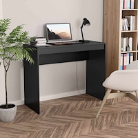 vidaXL Skrivbord svart 90x40x72 cm konstruerat trä