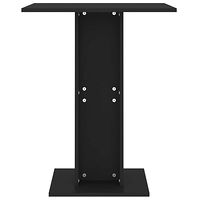 vidaXL Bistrobord svart 60x60x75 cm konstruerat trä