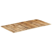 vidaXL Bordsskiva i massivt mangoträ 15-16 mm 100x60 cm