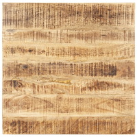 vidaXL Bordsskiva i massivt mangoträ 15-16 mm 70x70 cm