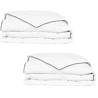 vidaXL Vinterduntäcke 2 st 150x200 cm