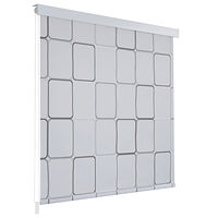 vidaXL Rullgardin för dusch 140x240 cm fyrkant