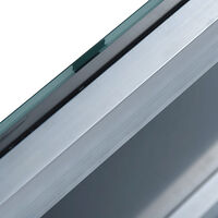 vidaXL Badrumsspegel LED 60x100 cm