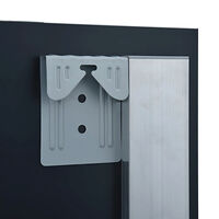 vidaXL Badrumsspegel LED 60x100 cm