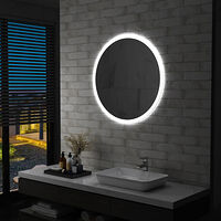 vidaXL Badrumsspegel LED 80 cm