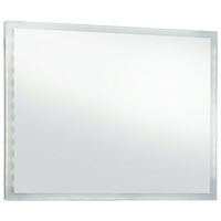vidaXL Badrumsspegel LED 100x60 cm