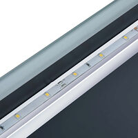vidaXL Badrumsspegel LED med touch-sensor 100x60 cm
