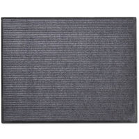 vidaXL Dörrmatta PVC Grå 90 x 60 cm