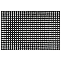 vidaXL Gummimatta 22 mm 80x120 cm