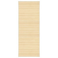 vidaXL Bambumatta 80x200 cm naturlig