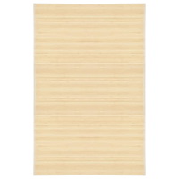 vidaXL Bambumatta 100x160 cm naturlig