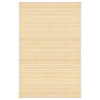 vidaXL Bambumatta 100x160 cm naturlig