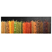 vidaXL Köksmatta maskintvättbar kryddor 60x300 cm