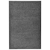 vidaXL Dörrmatta tvättbar antracit 60x90 cm