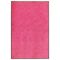vidaXL Dörrmatta tvättbar rosa 120x180 cm