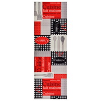 vidaXL Köksmatta maskintvättbar cuisine 45x150 cm