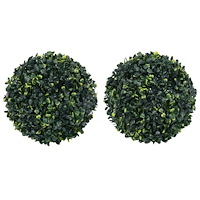 vidaXL Konstgjorda buxbombollar 2 st 45 cm