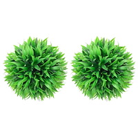 vidaXL Konstgjorda buxbombollar 2 st 20 cm