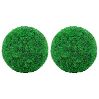 vidaXL Konstgjorda buxbombollar 2 st 52 cm