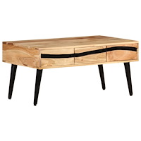 vidaXL Soffbord 88x50x42 cm massivt akaciaträ