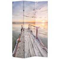 vidaXL Vikbar rumsavdelare sjö 120x170 cm
