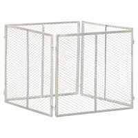 vidaXL Kompost 85x85x70 cm galvaniserat järn